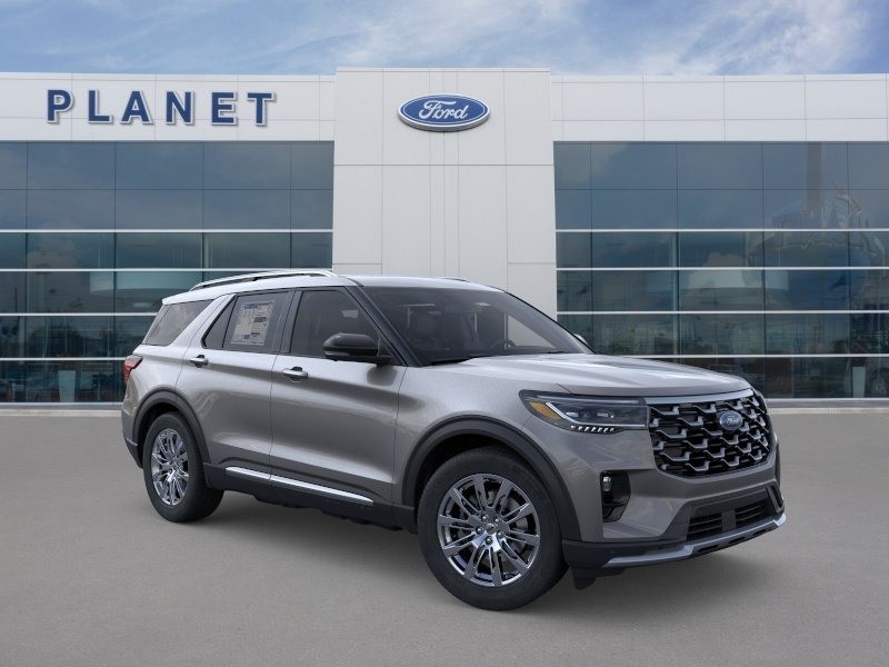 2026 Ford Explorer Platinum Carbonized Gray Metallic at Planet Ford