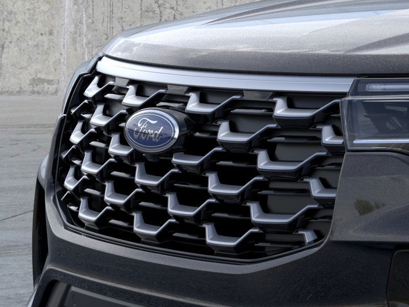 2026 Ford Explorer Platinum Agate Black Metallic at Planet Ford