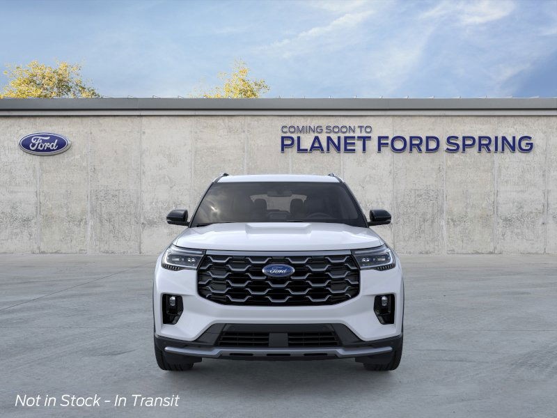 2026 Ford Explorer Platinum Space White Metallic at Planet Ford