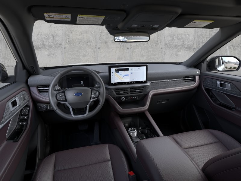 2026 Ford Explorer Platinum Star White Metallic Tri-Coat at Planet Ford