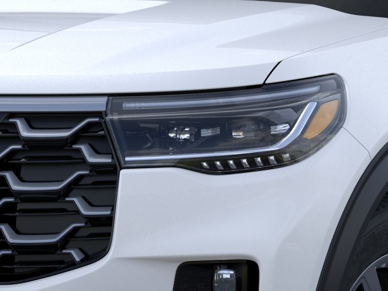 2026 Ford Explorer Platinum Star White Metallic Tri-Coat at Planet Ford
