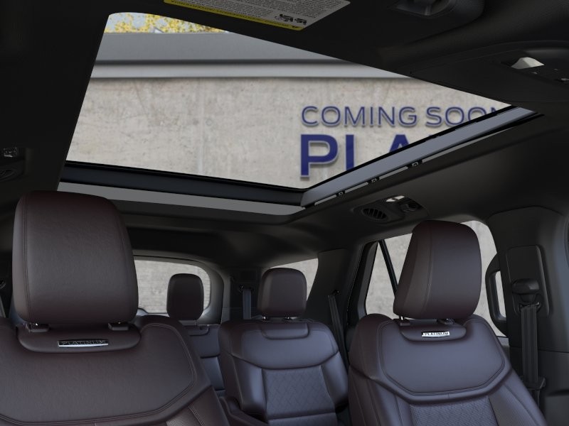 2026 Ford Explorer Platinum Star White Metallic Tri-Coat at Planet Ford