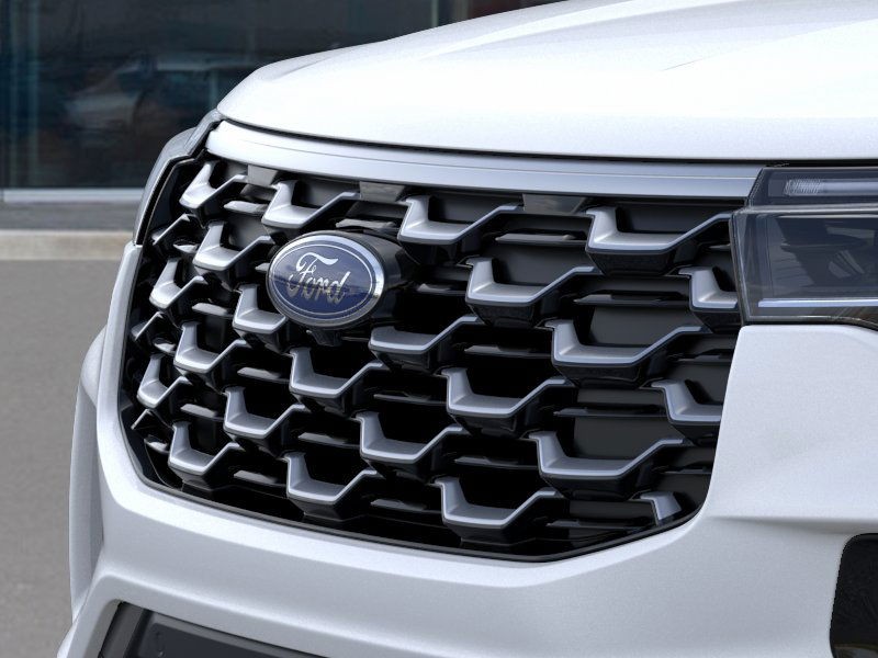 2026 Ford Explorer Platinum Star White Metallic Tri-Coat at Planet Ford