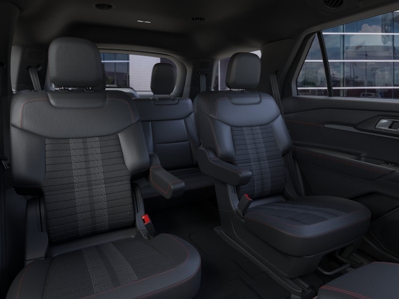 2026 Ford Explorer ST-Line Star White Metallic Tri-Coat at Planet Ford