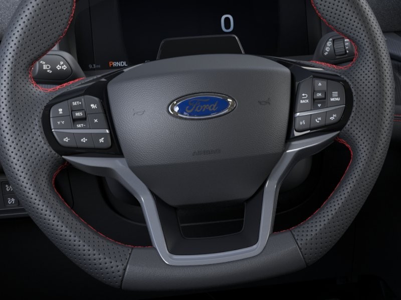 2026 Ford Explorer ST-Line Star White Metallic Tri-Coat at Planet Ford