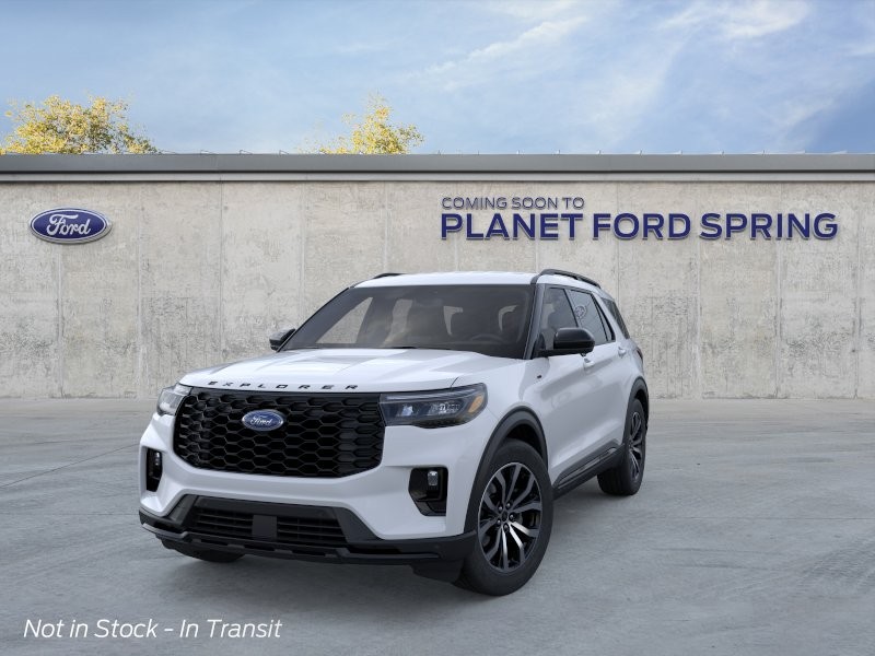 2026 Ford Explorer ST-Line Space White Metallic at Planet Ford
