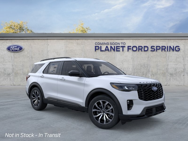 2026 Ford Explorer ST-Line Space White Metallic at Planet Ford