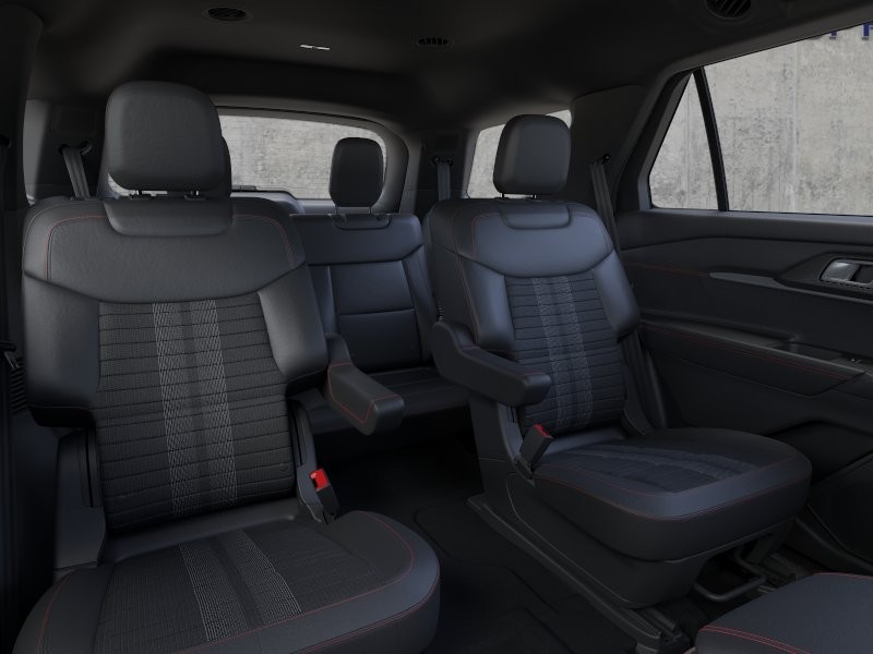 2026 Ford Explorer ST-Line Star White Metallic Tri-Coat at Planet Ford