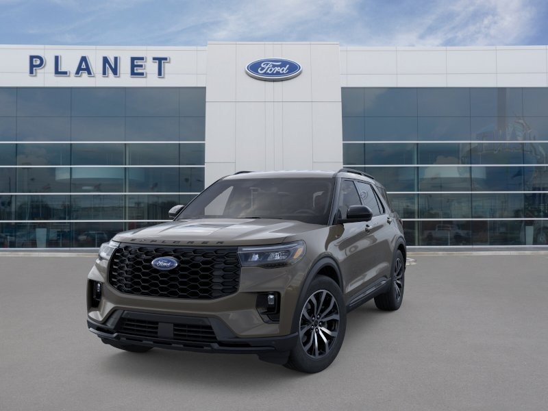 2026 Ford Explorer ST-Line Marsh Gray at Planet Ford