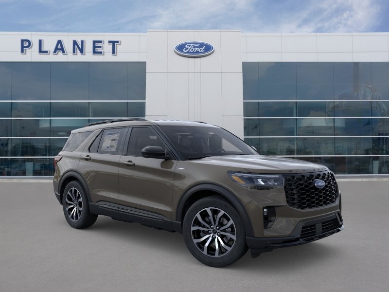 2026 Ford Explorer ST-Line Marsh Gray at Planet Ford