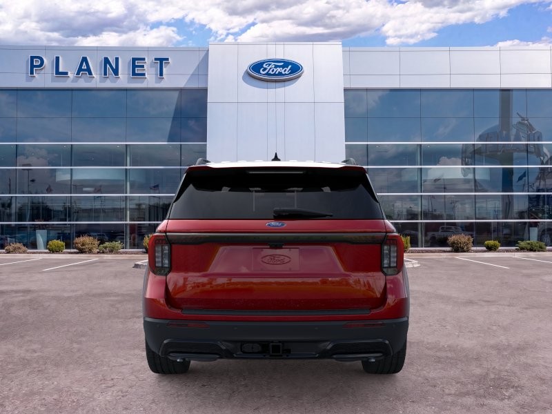 2026 Ford Explorer ST-Line Rapid Red Metallic Tinted Clearcoat at Planet Ford