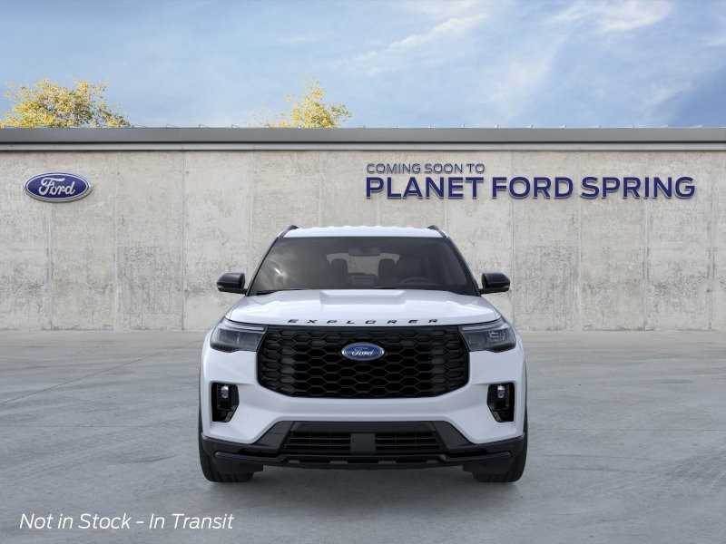 2026 Ford Explorer ST-Line Space White Metallic at Planet Ford