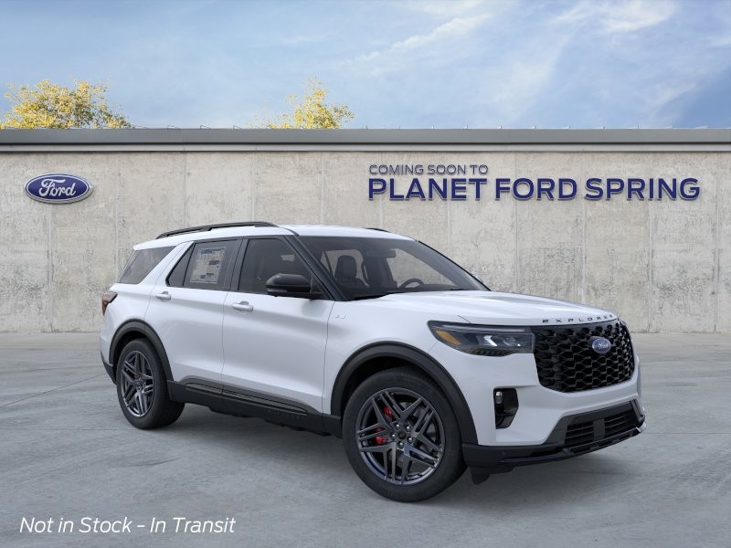 2026 Ford Explorer ST-Line Space White Metallic at Planet Ford