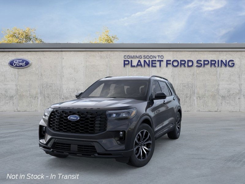 2027 Ford Explorer ST-Line Agate Black Metallic at Planet Ford