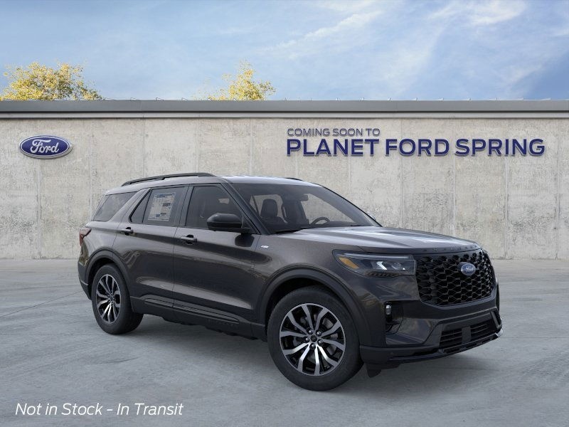 2027 Ford Explorer ST-Line Agate Black Metallic at Planet Ford