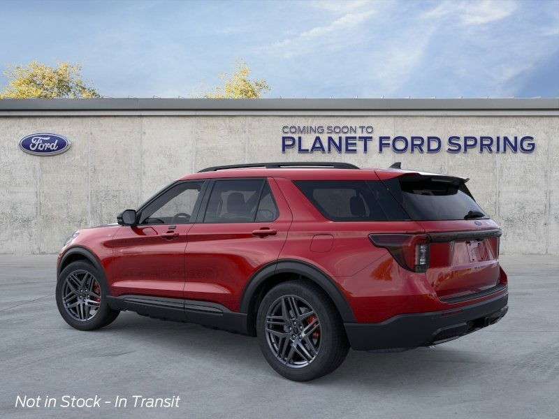 2027 Ford Explorer ST-Line Ruby Red Metallic Tinted Clearcoat at Planet Ford