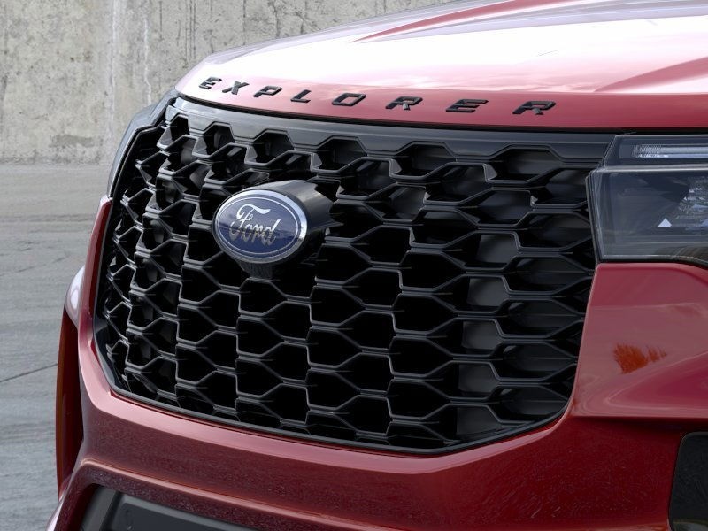 2027 Ford Explorer ST-Line Ruby Red Metallic Tinted Clearcoat at Planet Ford