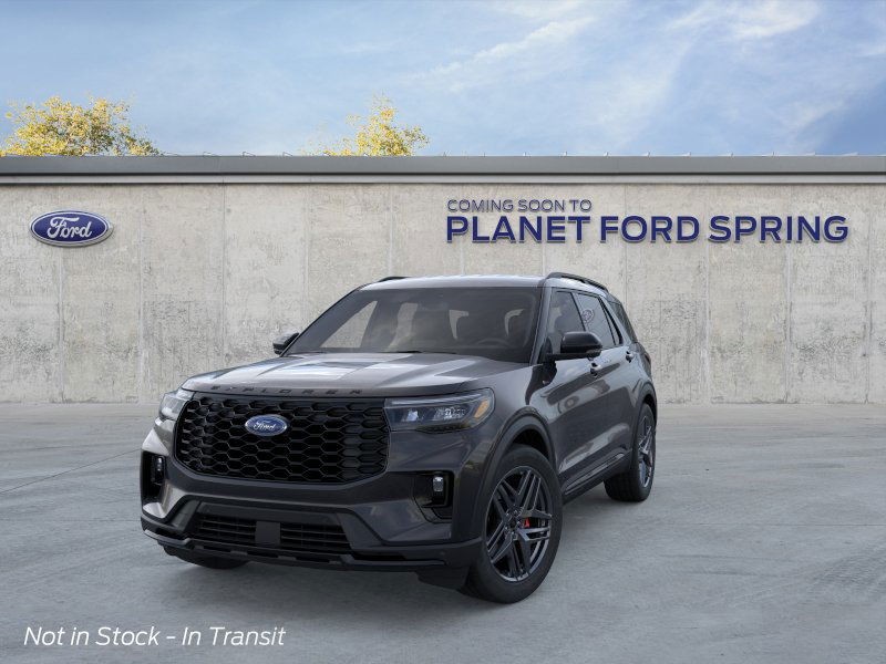 2026 Ford Explorer ST-Line Agate Black Metallic at Planet Ford