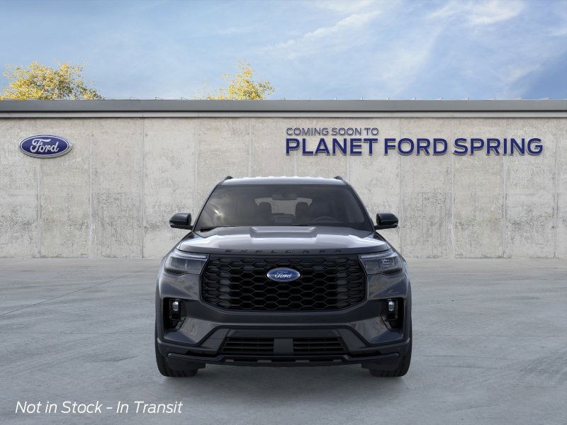 2026 Ford Explorer ST-Line Agate Black Metallic at Planet Ford