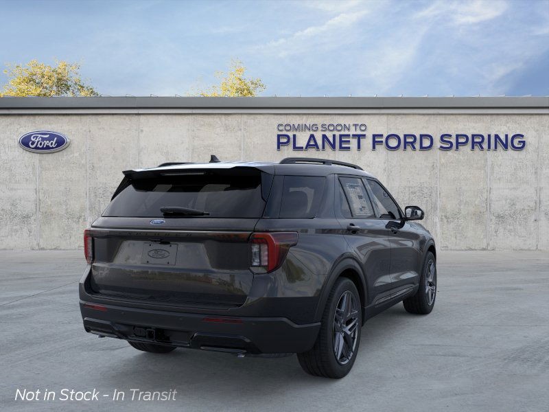 2026 Ford Explorer ST-Line Agate Black Metallic at Planet Ford