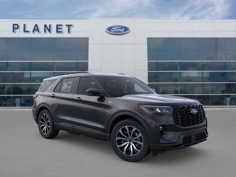 2026 Ford Explorer ST-Line Agate Black Metallic at Planet Ford