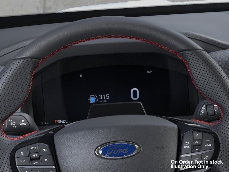 2026 Ford Explorer ST-Line Star White Metallic Tri-Coat at Planet Ford