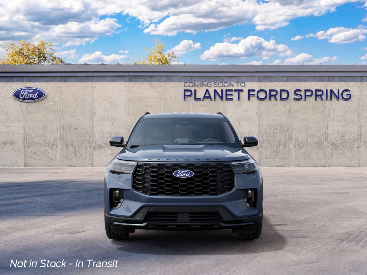 2027 Ford Explorer ST-Line Vapor Blue Metallic at Planet Ford