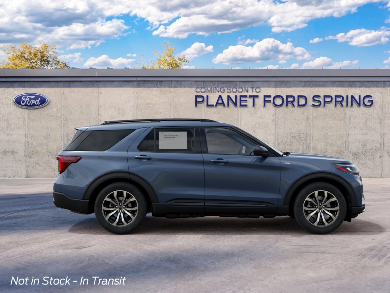 2027 Ford Explorer ST-Line Vapor Blue Metallic at Planet Ford