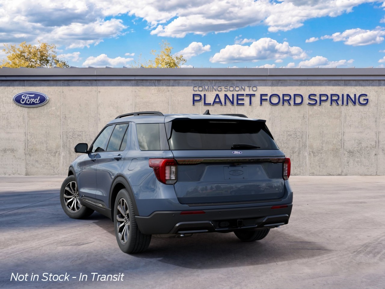 2027 Ford Explorer ST-Line Vapor Blue Metallic at Planet Ford