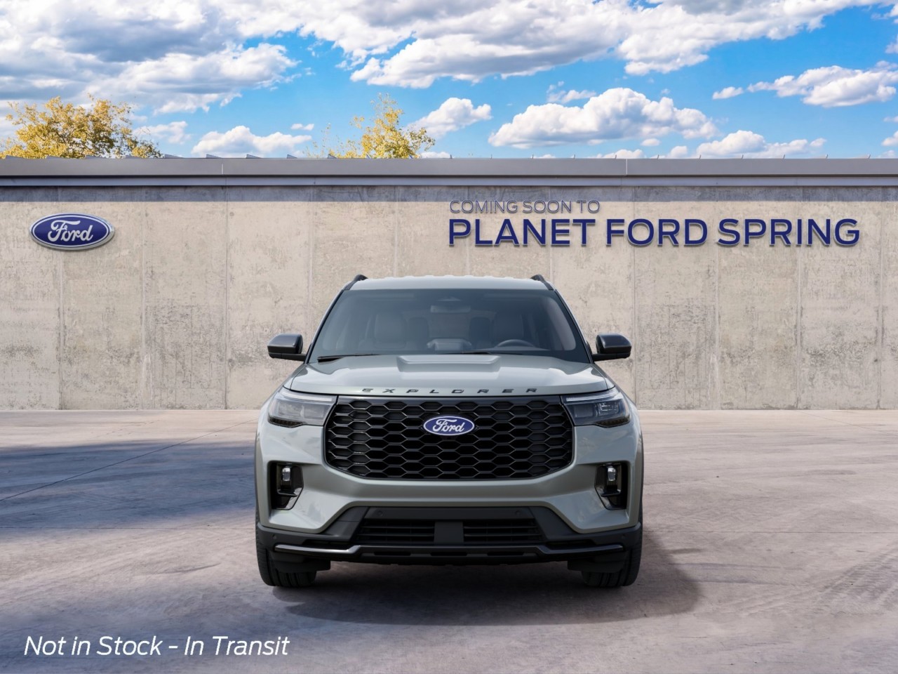 2027 Ford Explorer ST-Line Avalanche Gray at Planet Ford