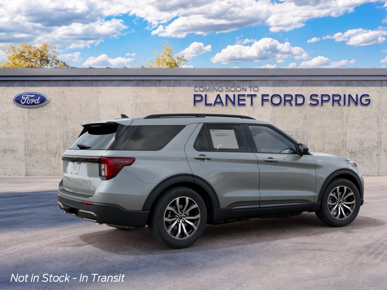 2027 Ford Explorer ST-Line Avalanche Gray at Planet Ford