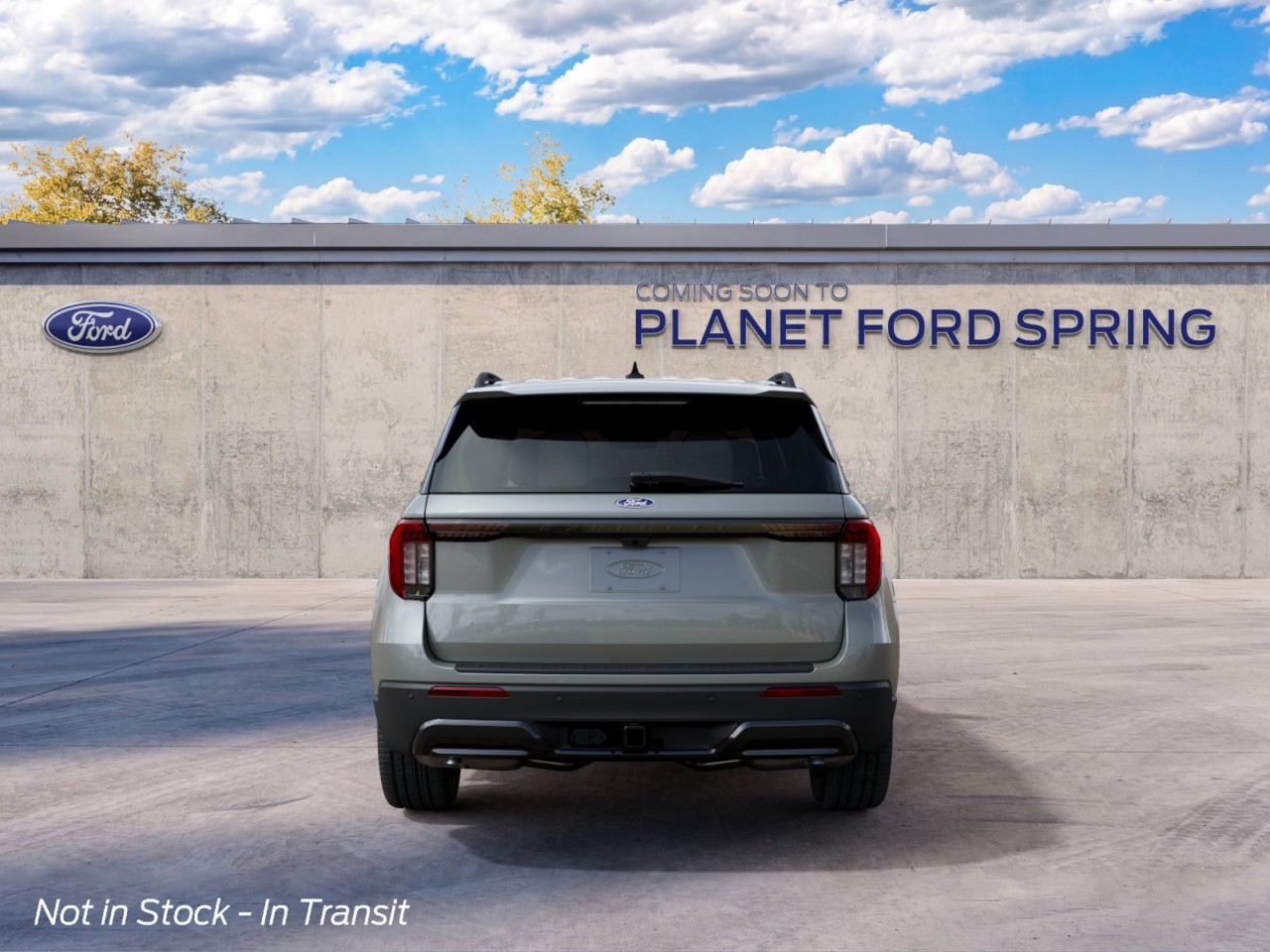 2027 Ford Explorer ST-Line Avalanche Gray at Planet Ford
