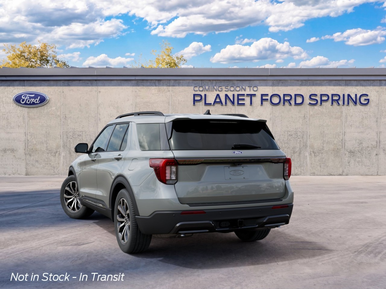 2027 Ford Explorer ST-Line Avalanche Gray at Planet Ford
