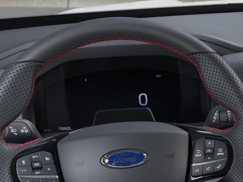 2026 Ford Explorer ST-Line Star White Metallic Tri-Coat at Planet Ford