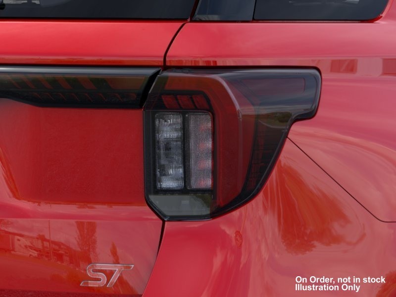 2026 Ford Explorer ST-Line Rapid Red Metallic Tinted Clearcoat at Planet Ford