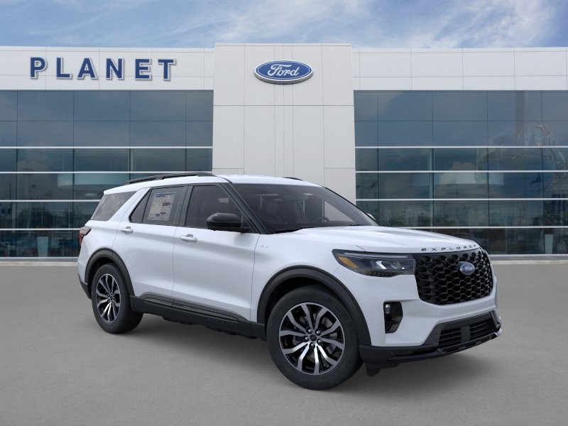 2026 Ford Explorer ST-Line Space White Metallic at Planet Ford