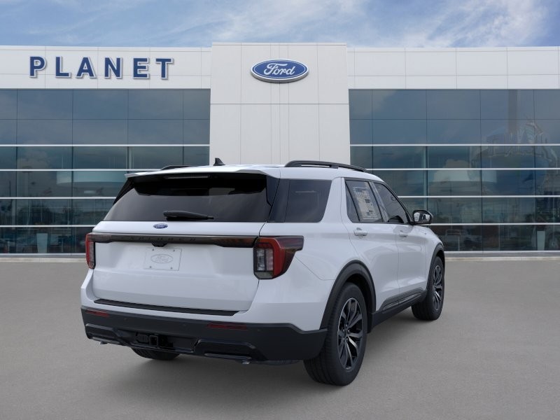 2026 Ford Explorer ST-Line Space White Metallic at Planet Ford