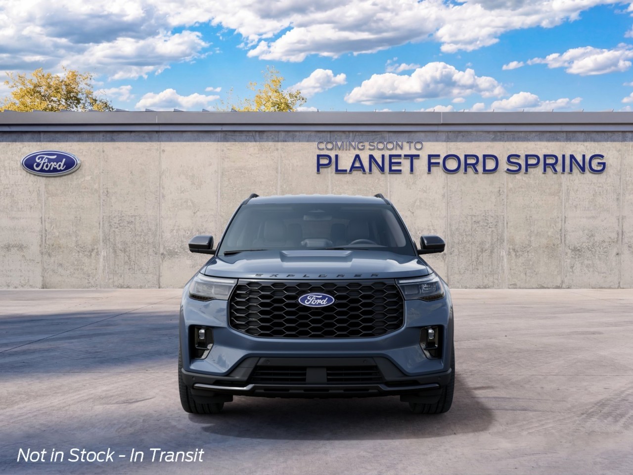 2027 Ford Explorer ST-Line Vapor Blue Metallic at Planet Ford