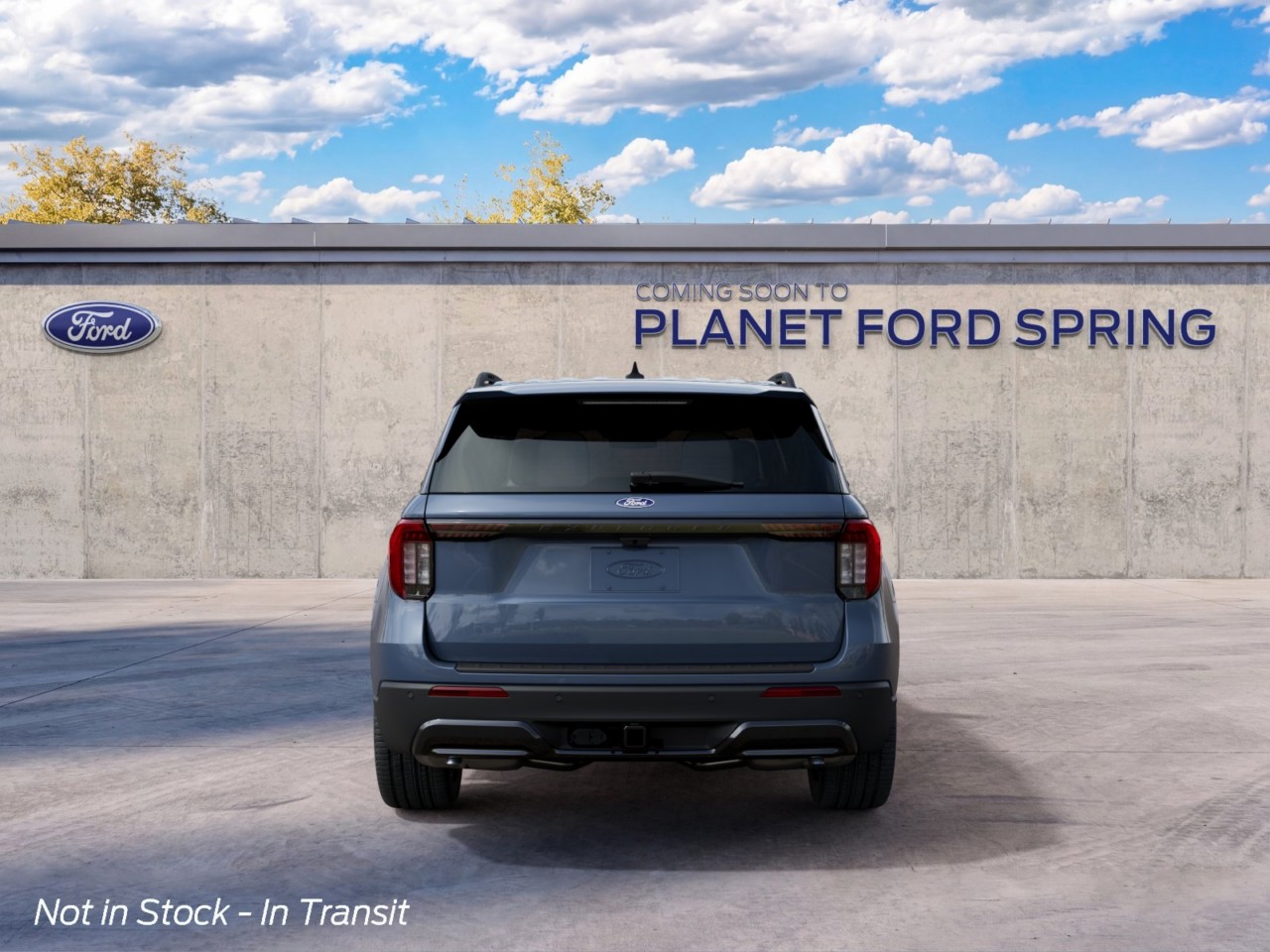 2027 Ford Explorer ST-Line Vapor Blue Metallic at Planet Ford