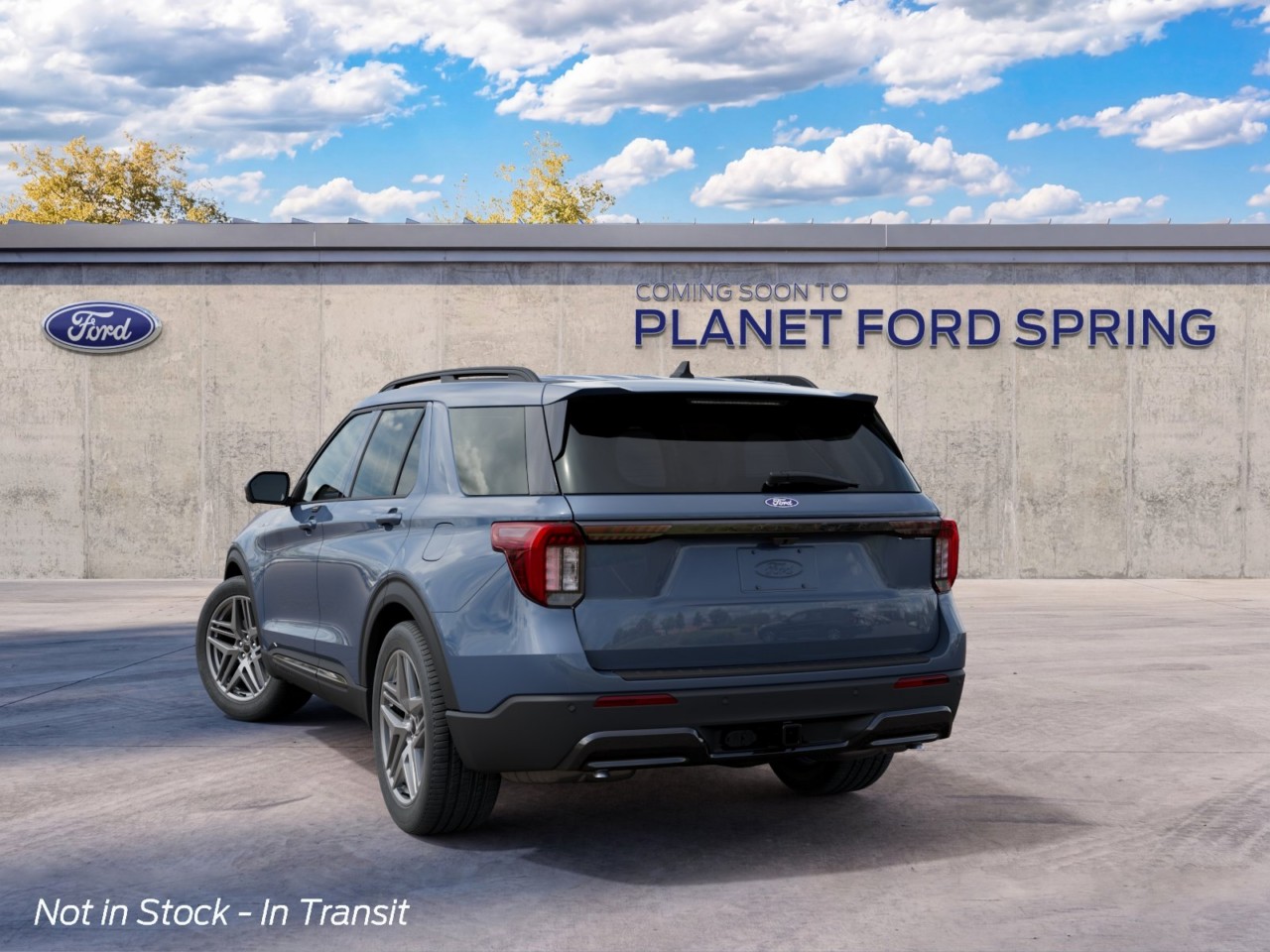 2027 Ford Explorer ST-Line Vapor Blue Metallic at Planet Ford