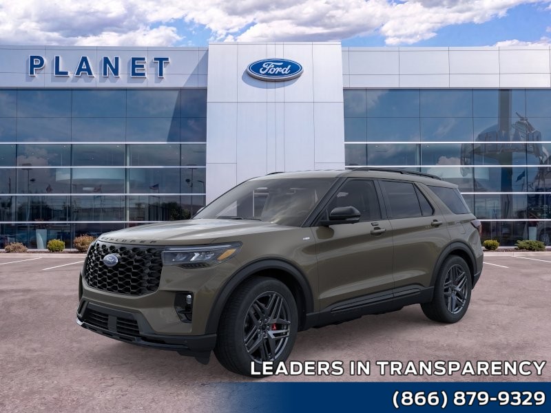 2026 Ford Explorer ST-Line Marsh Gray at Planet Ford