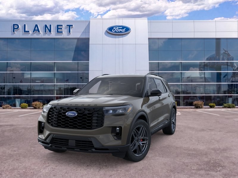 2026 Ford Explorer ST-Line Marsh Gray at Planet Ford