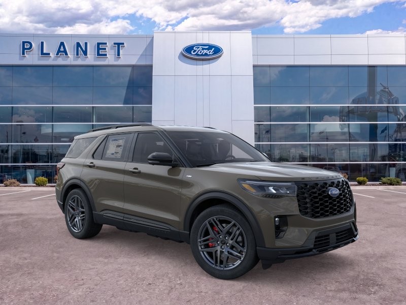 2026 Ford Explorer ST-Line Marsh Gray at Planet Ford