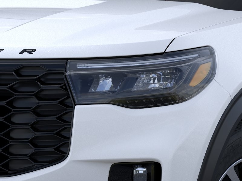 2026 Ford Explorer ST-Line Star White Metallic Tri-Coat at Planet Ford