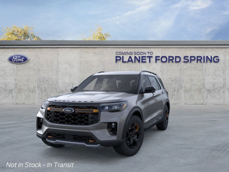 2026 Ford Explorer Tremor Carbonized Gray Metallic at Planet Ford