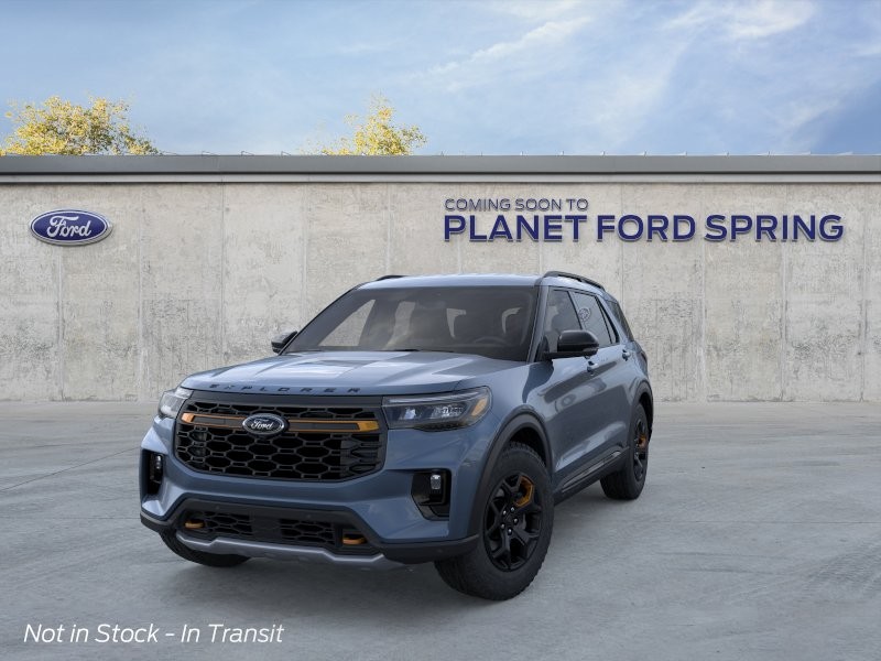 2026 Ford Explorer Tremor Vapor Blue Metallic at Planet Ford