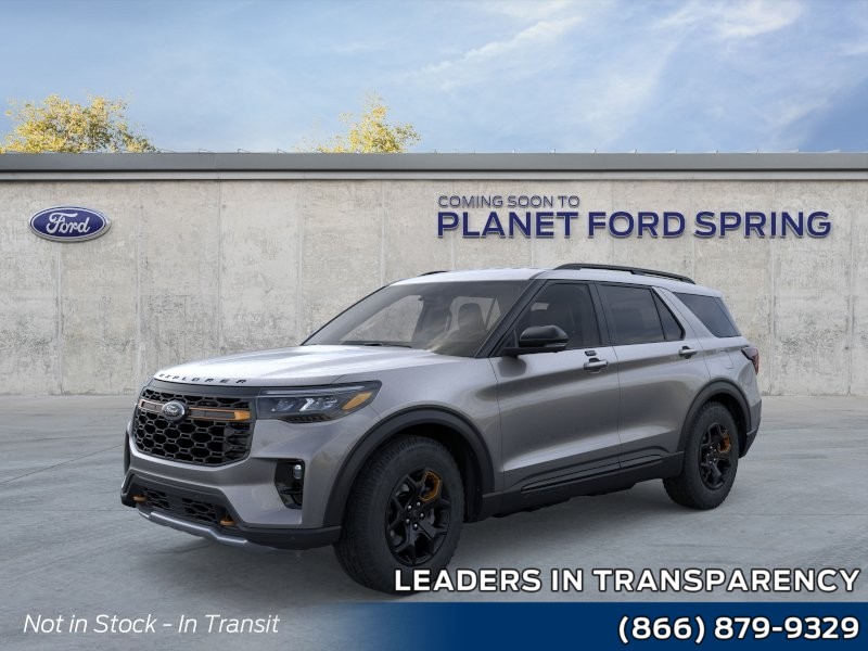 2026 Ford Explorer Tremor Carbonized Gray Metallic at Planet Ford