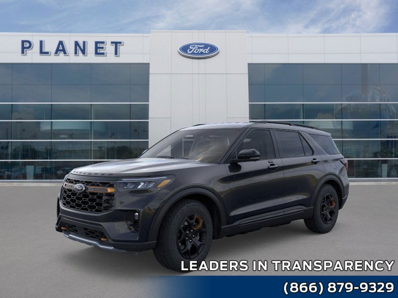 2026 Ford Explorer Tremor Agate Black Metallic at Planet Ford