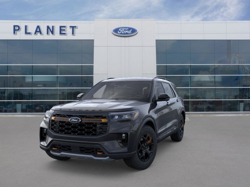 2026 Ford Explorer Tremor Agate Black Metallic at Planet Ford