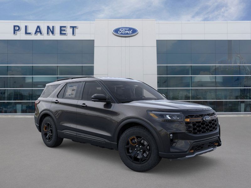 2026 Ford Explorer Tremor Agate Black Metallic at Planet Ford